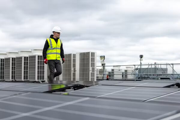 HVAC airflow and filter inspection.