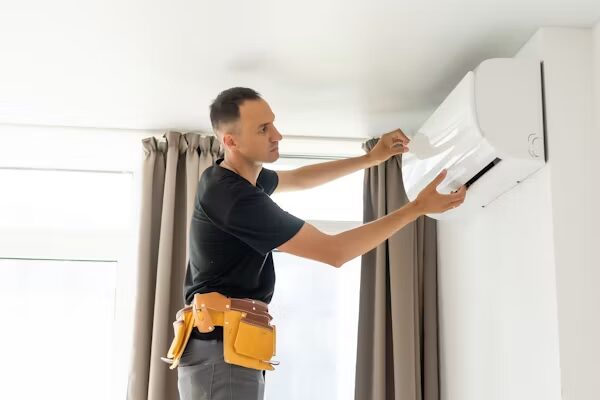 Air conditioning inspection for poor cooling.