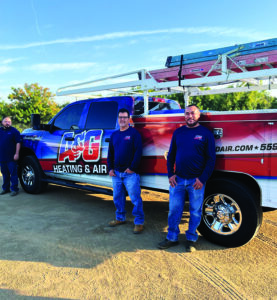A&G Heating & Air HVAC Fresno County Tulare County Kings County Merced County Team 5